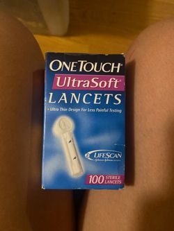 One touch Ultra soft lancets