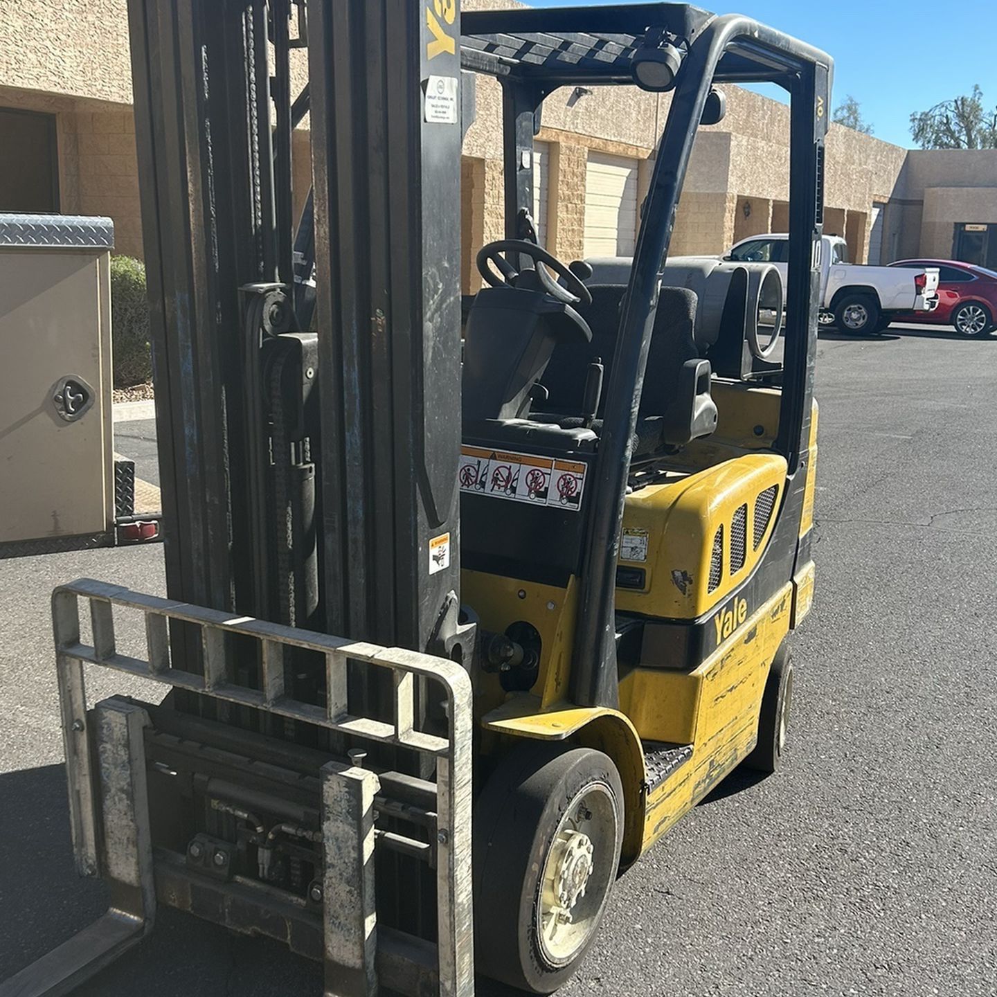 Yale Forklift Quad Mast