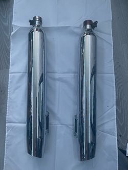 OEM Harley-Davidson Touring Stock Slip-On Mufflers (2009–2016) - Pair