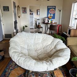 Large Papasan Chair W/ Cover 