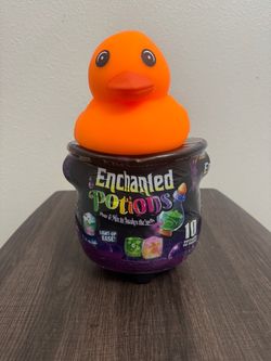 🎃 RMS Light-Up Potion + Orange Halloween Squishy Duck 🦆