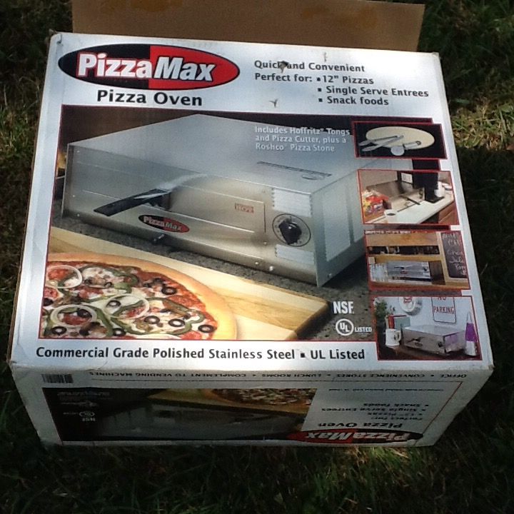New Pizza Max pizza oven