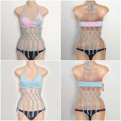 San Lorenzo La Boheme Festival Bikini Top Sz Large