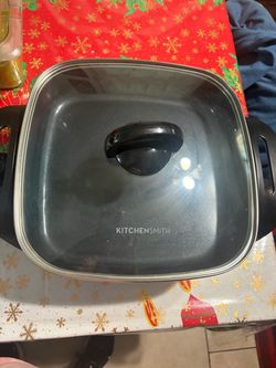 KitchenSmith Electric Skillet with Lid