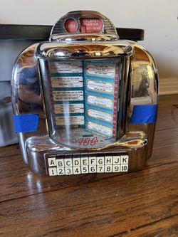 Vintage Original Seeburg 100 Wall-o-Matic Jukebox W/ Key