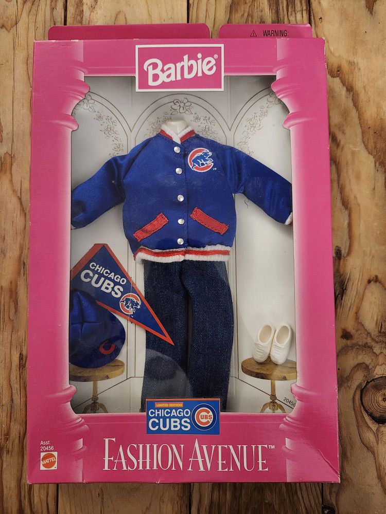 Barbie Fashion Avenue 1998 Limited Edition Chicago Cubs Outfit