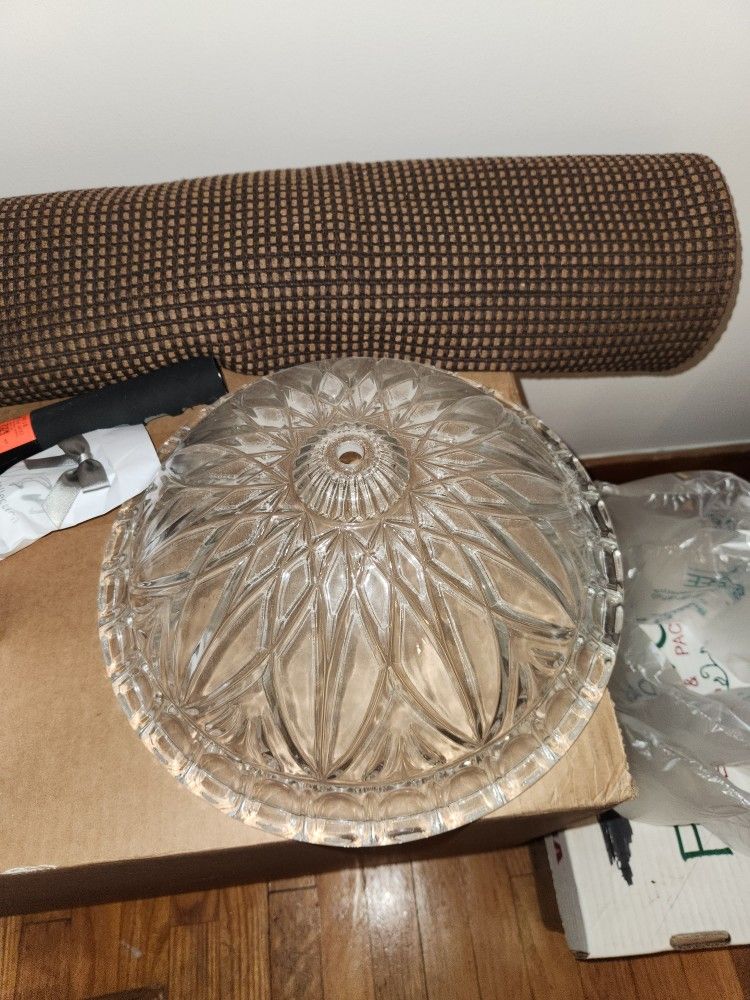 Glass/crystal Light Globe 7" Diameter