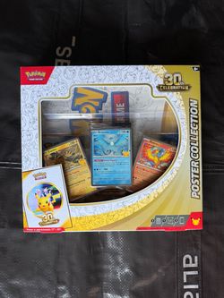 Pokémon TCG 30th Celebration Poster Collection Box