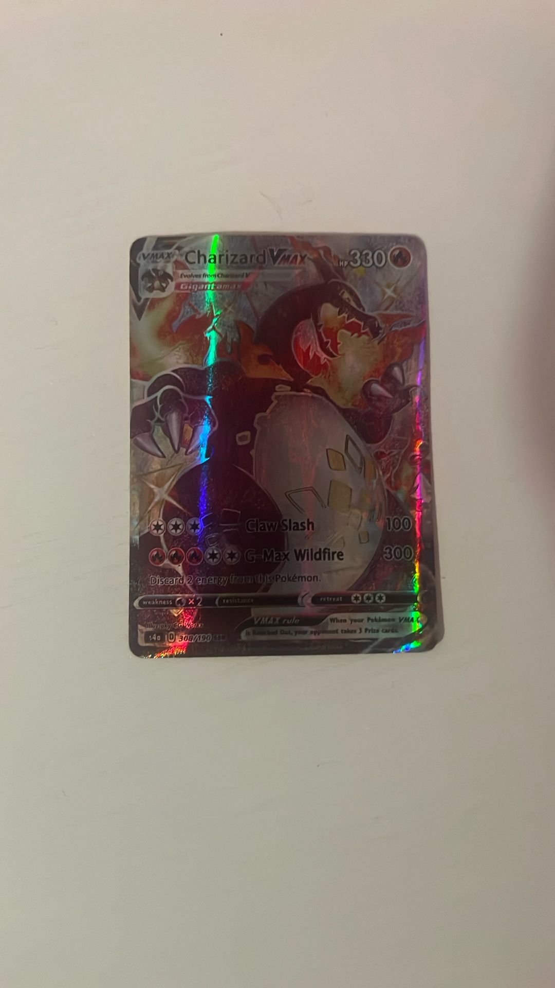 Rare charizard vmax shining fates