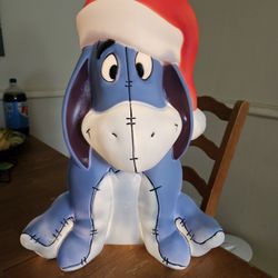 Eyeore Blowmold Christmas Blowmold