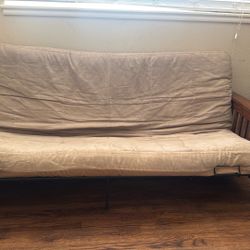 Brown Futon 