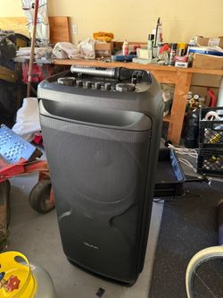 Dolphin Party Speaker with Microphone