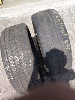 285/40R24 BRIDGESTONE DUELER PAIR OF TIRES
