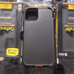 iPhone 11 Pro Max Case Black/Orange 🍊