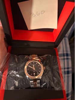 PR 100 Sport Chic Anthracite Dial Rose Gold Tone Steel Women's Watch
