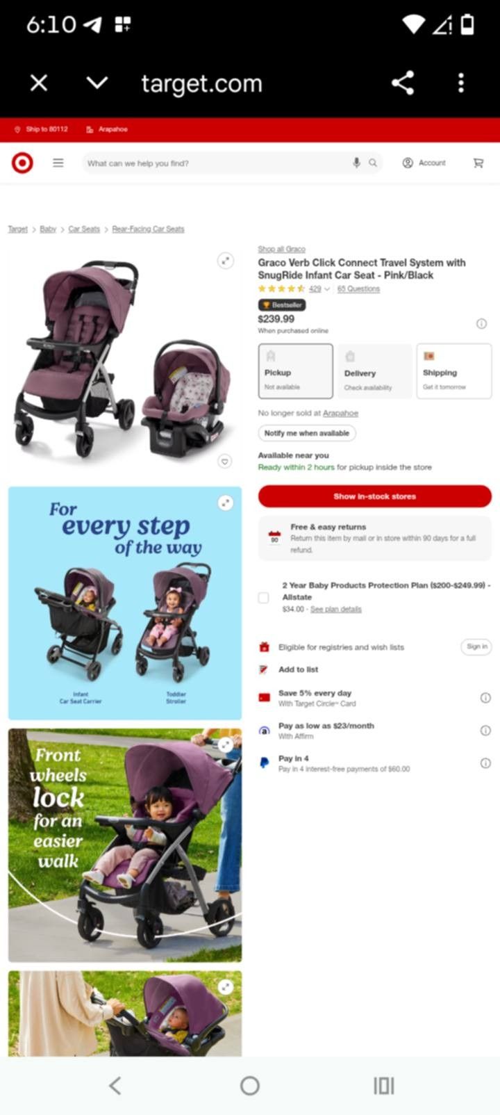 Play Suite 3 In 1 Qiickfold Playard