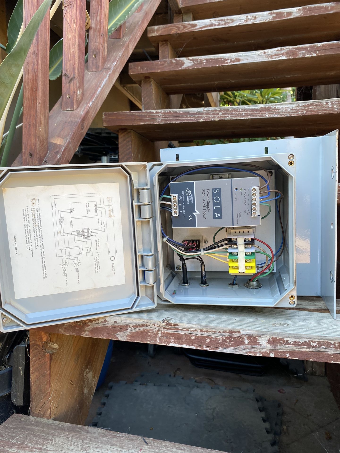 Sola Power Supply SDN4-24-100LP (with enclosure)