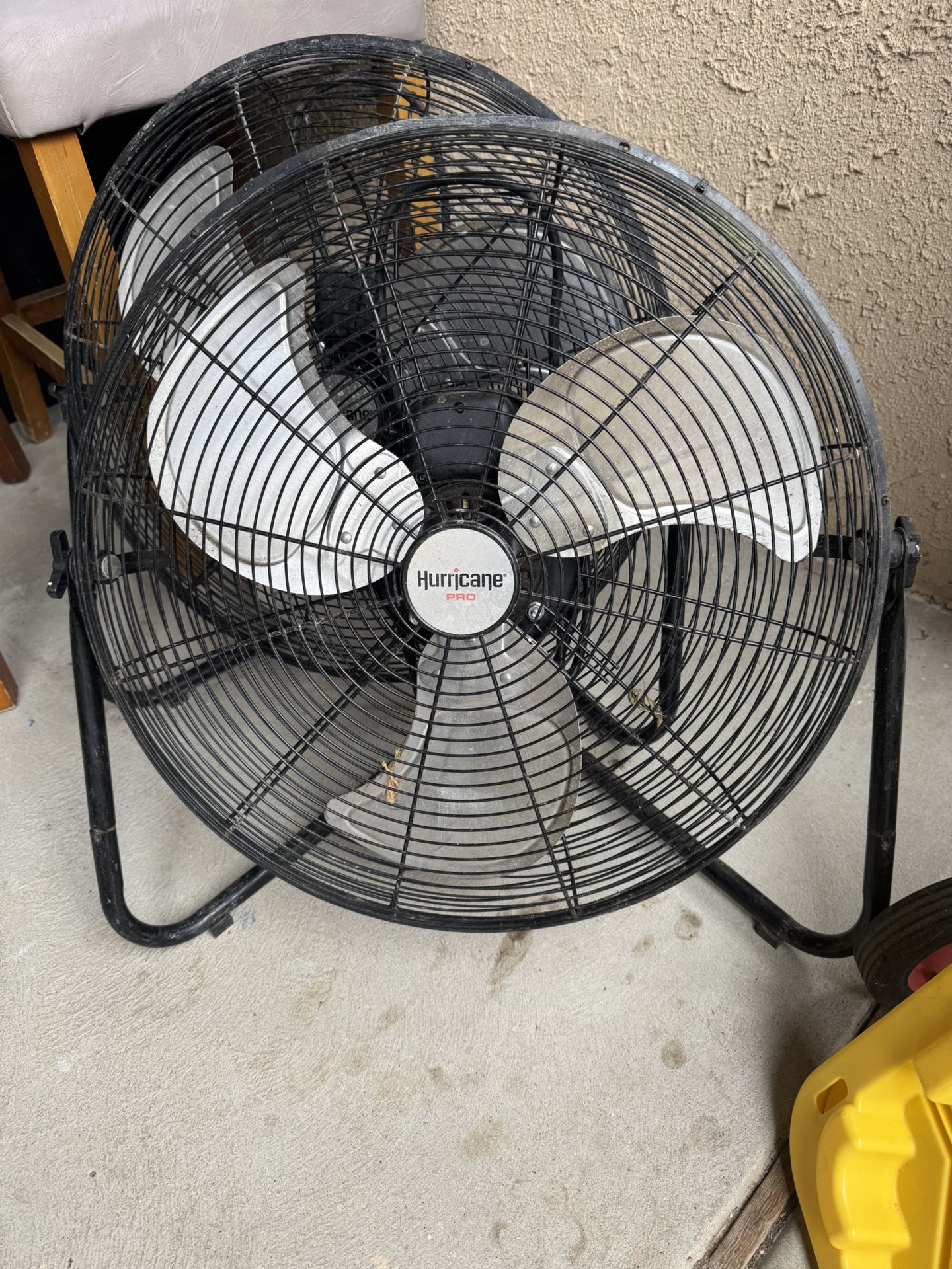 Floor Construction Fan - 20” Black Hurricane