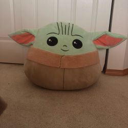 Jumbo Baby Yoda Squishmallow