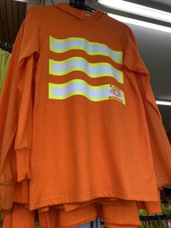 High Visibility Safety Long Sleeves with Hoodie