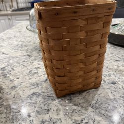 Longaberger Basket With Liner