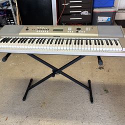 Yamaha YPG-235 Digital Keyboard – 76 Touch-Sensitive Keys + Stand – Great Condition!  