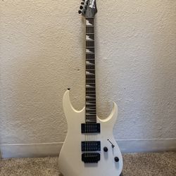 Ibanez GRG120BDX Gio Series Electric Guitar – White (Used, Very Good Condition)