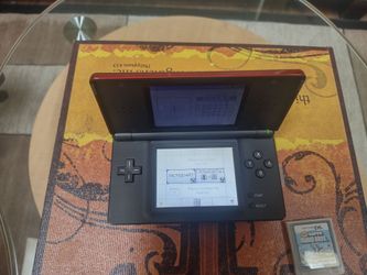 Nintendo DS lite with Mario Game