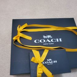 Authentic Coach  Bag & Boxes