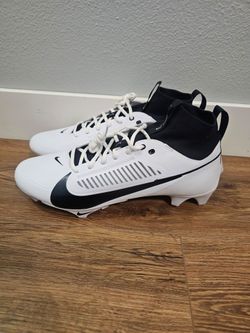 Nike Mens Football Cleats Size 16W Vapor Edge Pro 360 2 White Black FN7760-100