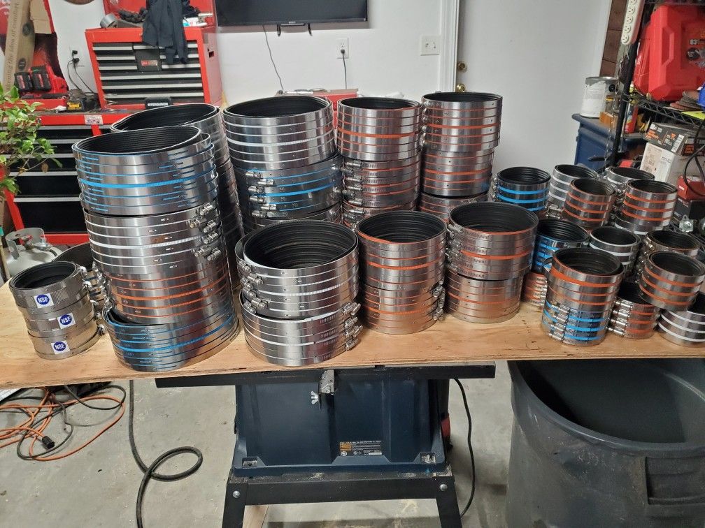 6 0 Clamps 8 Inch Down To 3 Inch New