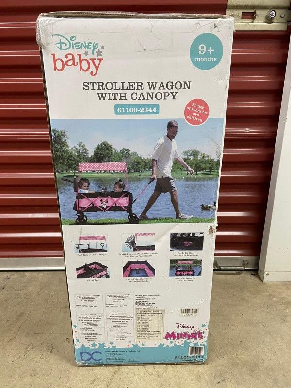 Disney Minnie Mouse Stroller Wagon by Delta Children