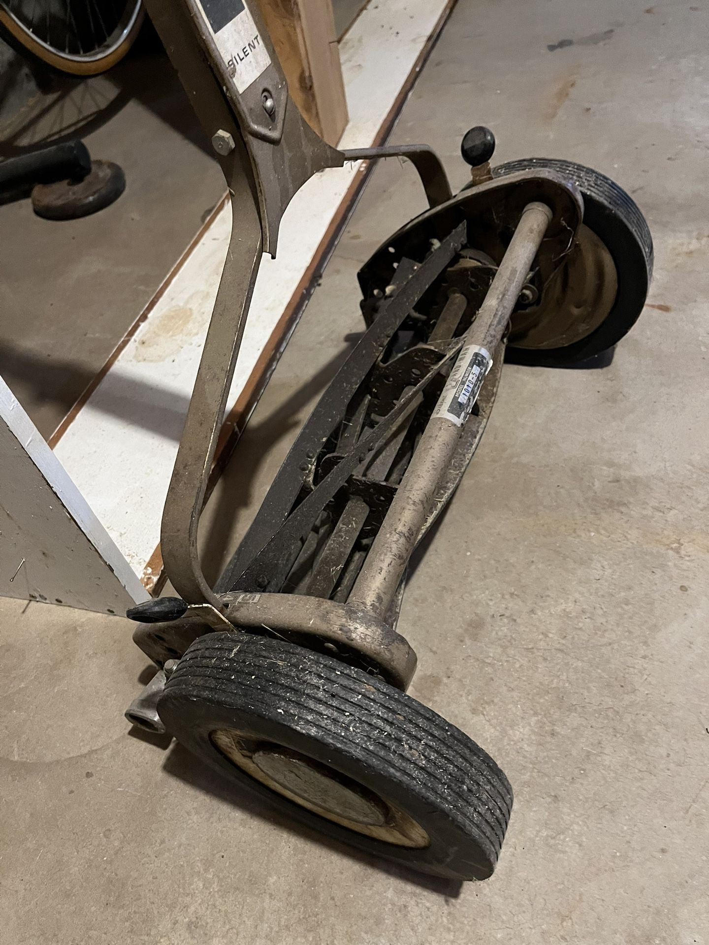 Vintage Yardman Silent Push Reel Mower