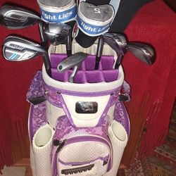 
Complete Lady's Adams Tight Lies 12 Piece Golf Club Set