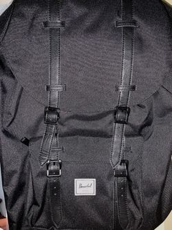 Little America Backpack Black/Black