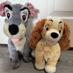Lady And Tramp Stuffed Animals