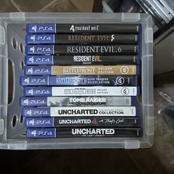 41 PS4 Games - Like new