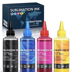 New Sublimation Ink with Heat Tape Refill for WF7710 ET2720 C88 C88+ ET4700 XP4105 XP4100 ET2760 ET2750 ET4800 ET-2800 ET-2803 ET-2850 Inkjet Printers