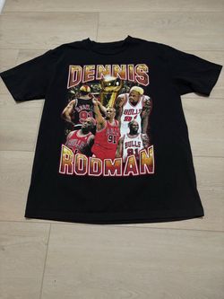 Dennis Rodman Chicago Bulls Graphic T-Shirt