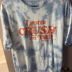 We Run Game H-Town Baseball Crush Tie Dye T-Shirt Men’s Large