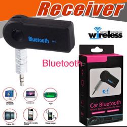 Wireless Bluetooth 3.5mm Aux Audio Music Car Adapter