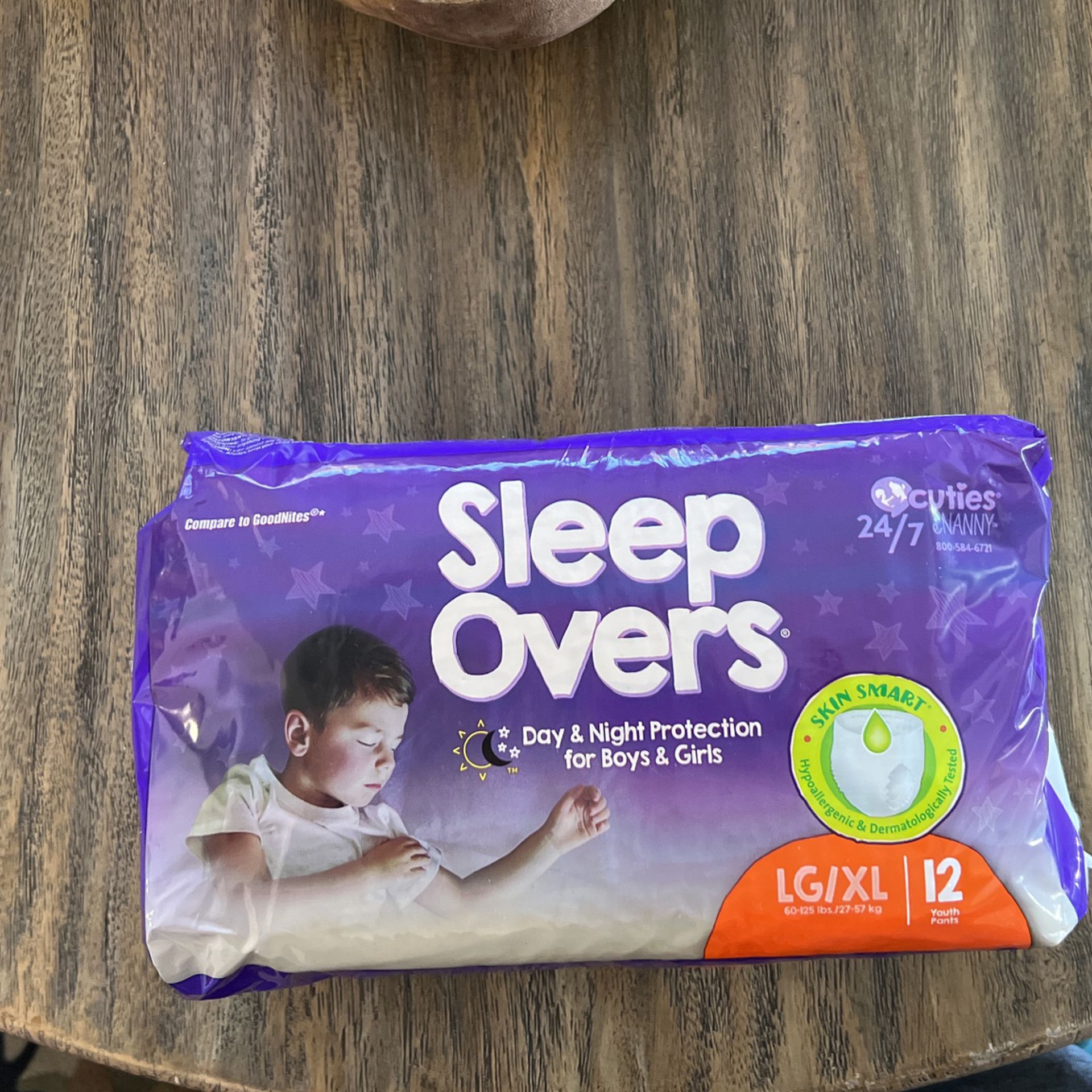 96 Sleep Overs Diapers / Pampers 