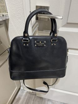 Kate Spade Black Leather Crossbody Purse