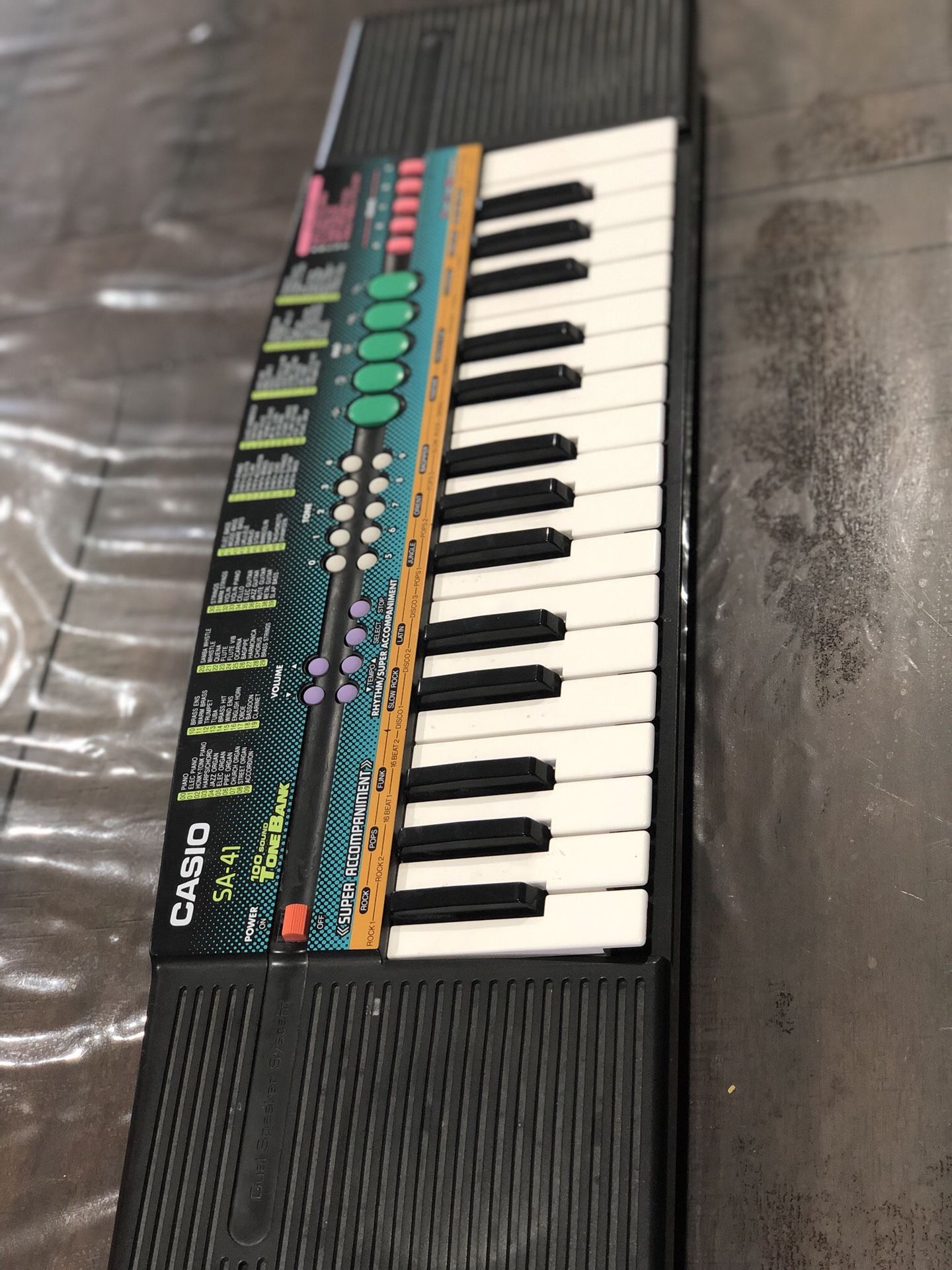 Casio sa top 41 keyboard