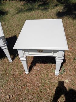2 wood  coffee tables