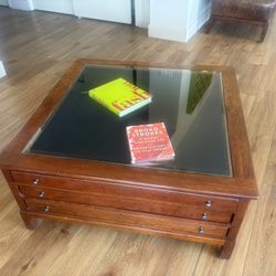 40” X 40” 19” High Bob Timberlake, Cherry Wood Coffee Table