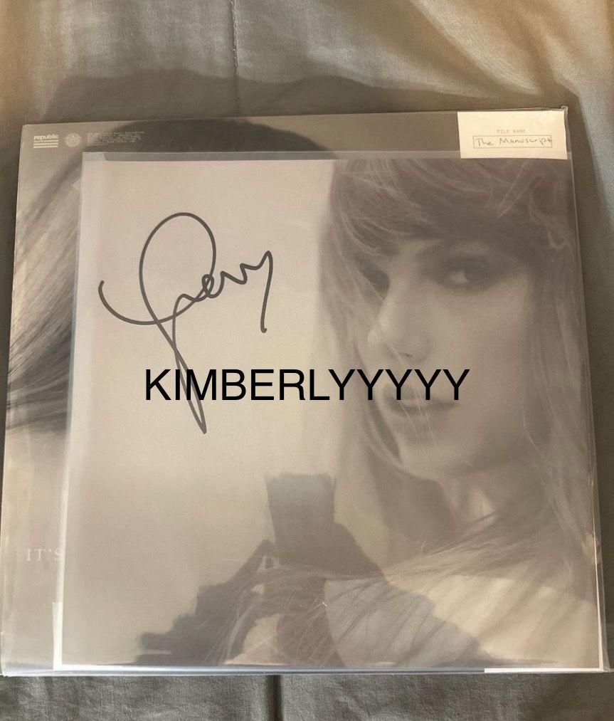 THE TORTURED POETS DEPARTMENT SIGNED VINYL