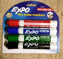 EXPO Dry Erase Markers- NEW
