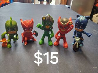 PJ Masks Action Figures Set of 5