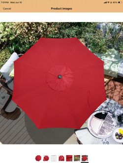 Umbrella replacement on,y